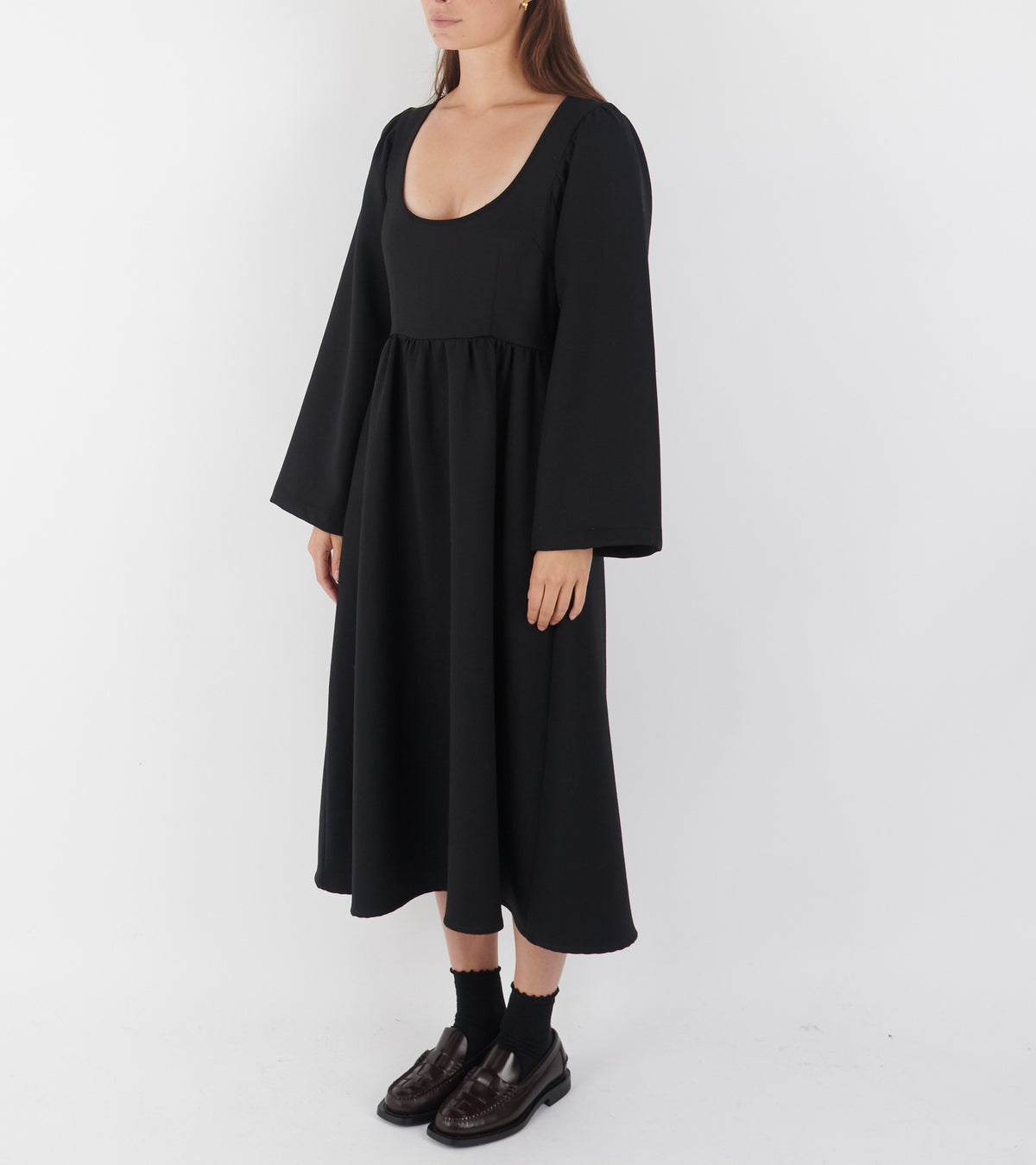Julie 7/8 Dress Black
