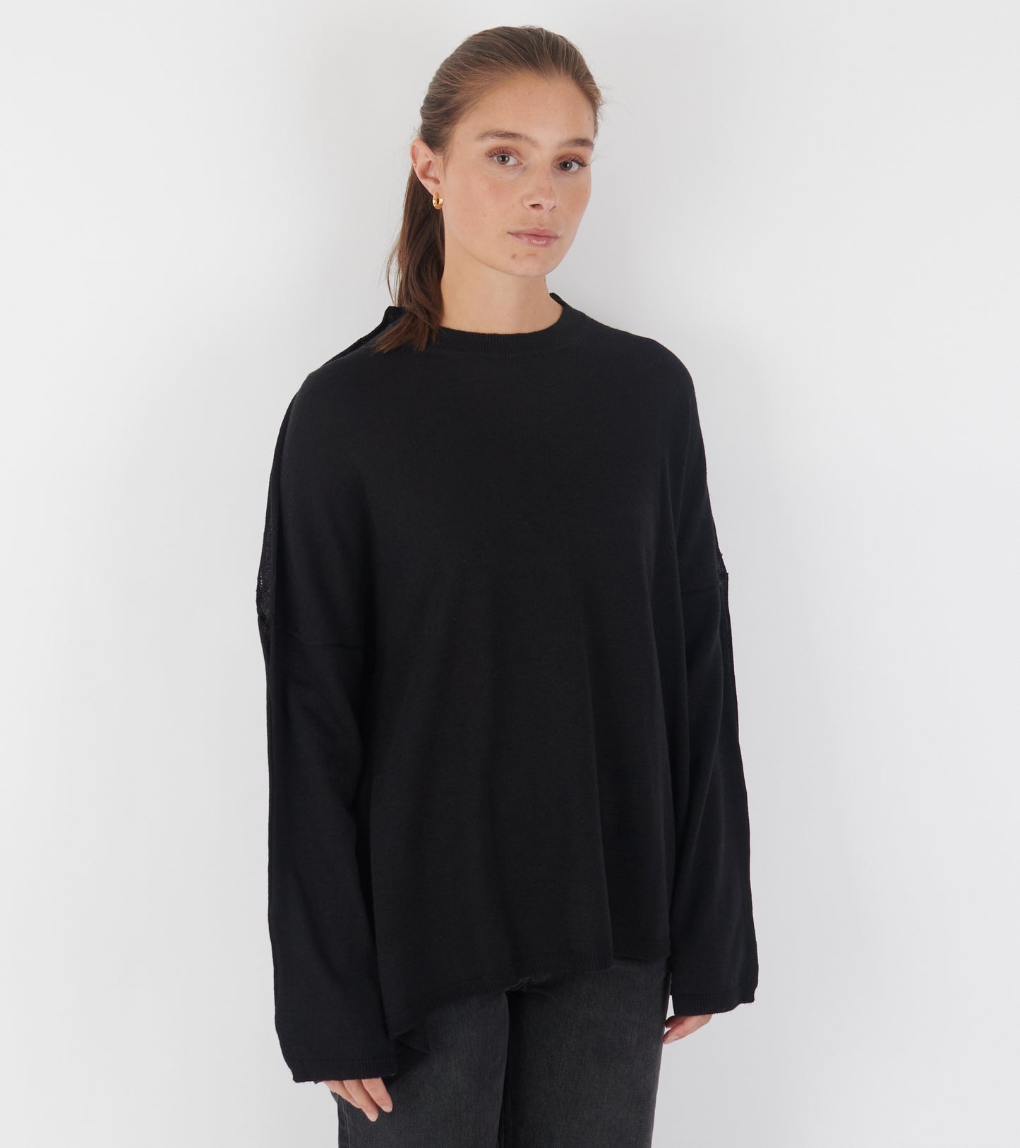 Square Sweater Black
