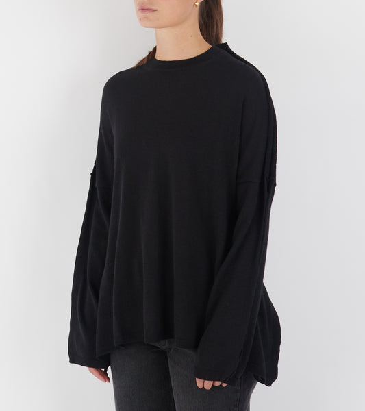 Square Sweater Black