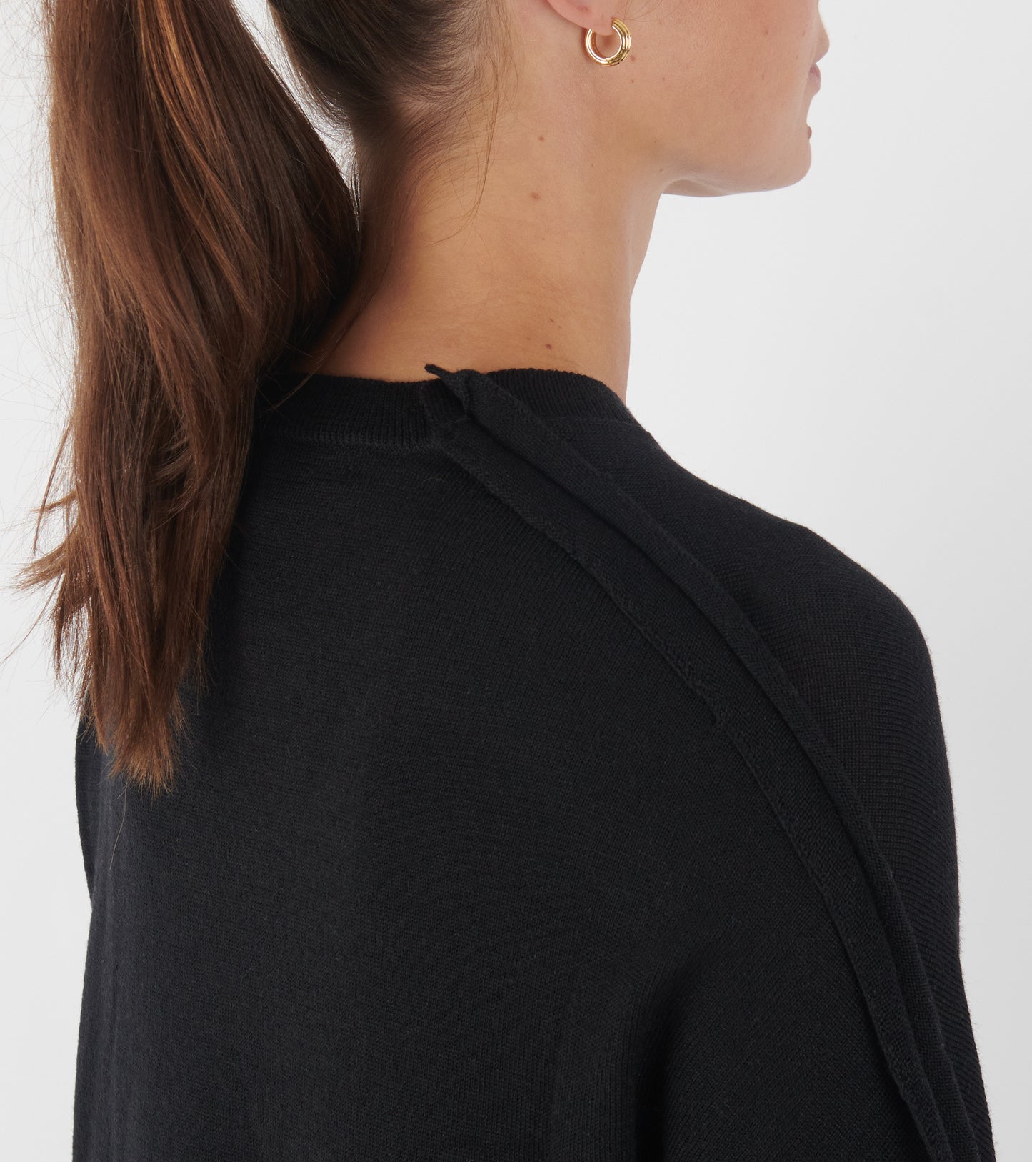 Square Sweater Black