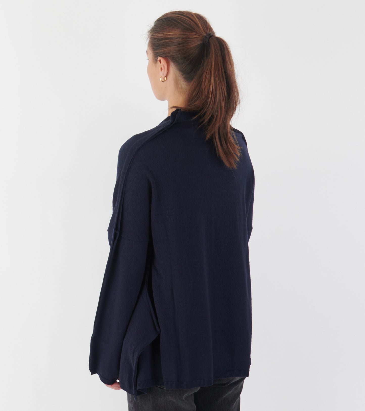 Square Sweater Navy
