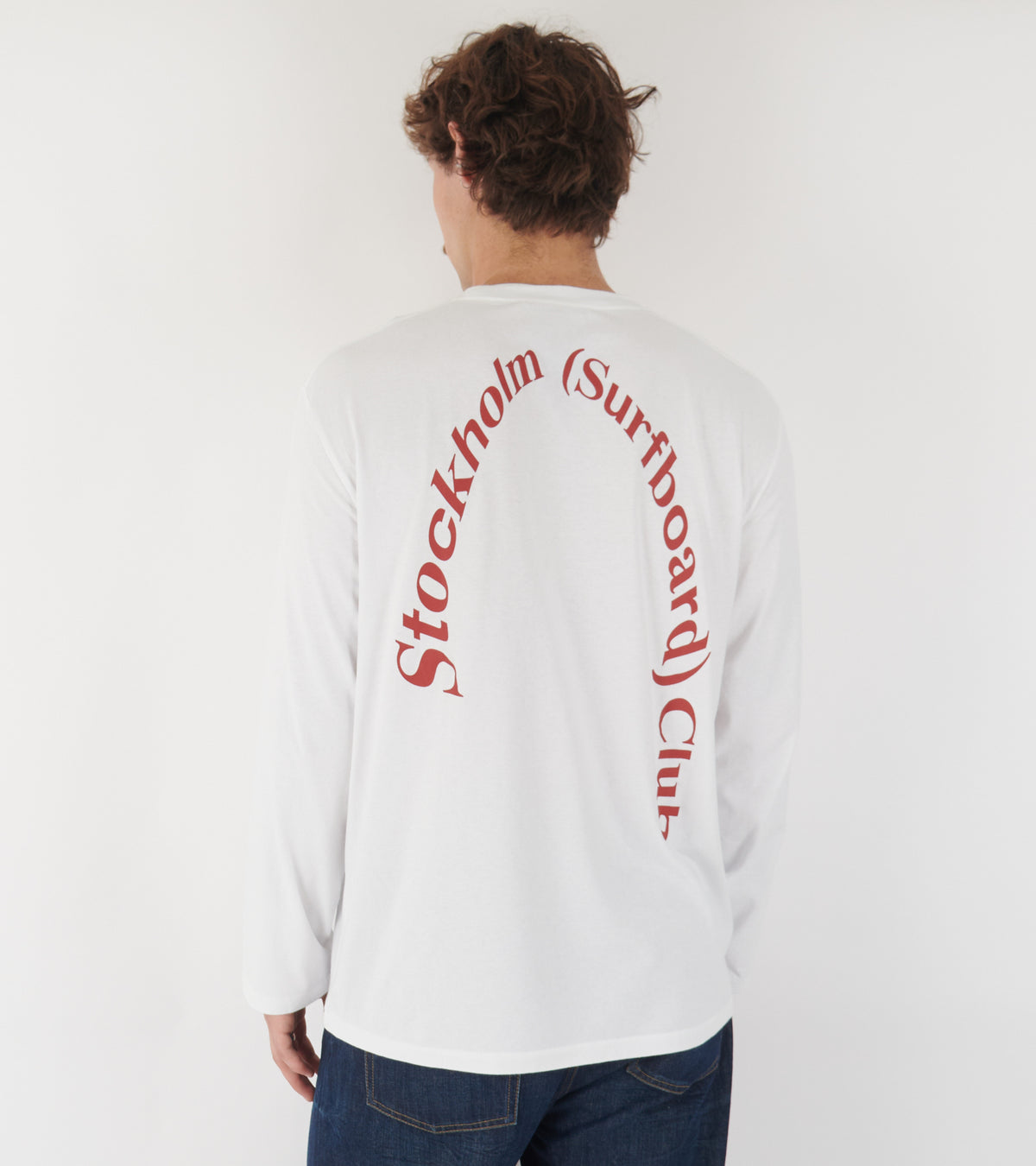 Greg Back Logo Longsleeve White