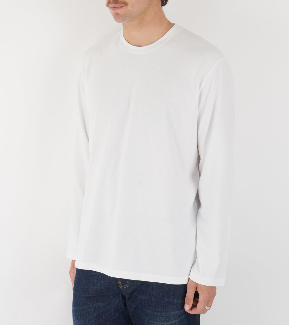 Greg Back Logo Longsleeve White