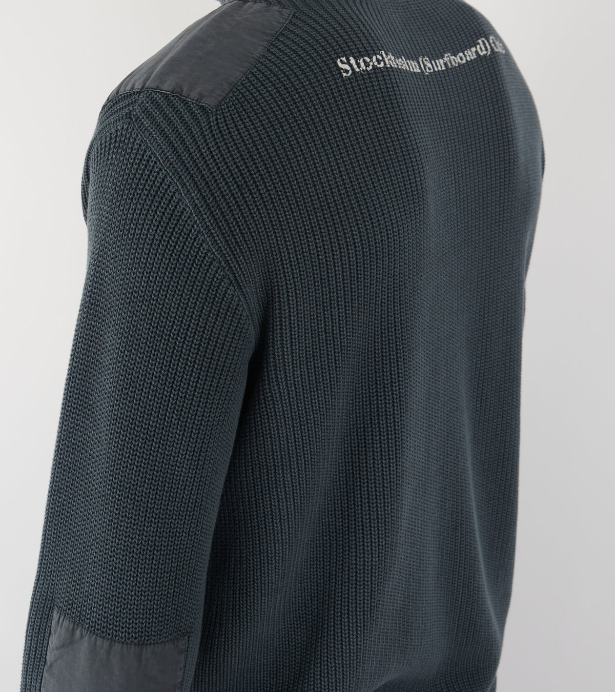 Voy Zipper Knit Washed Black