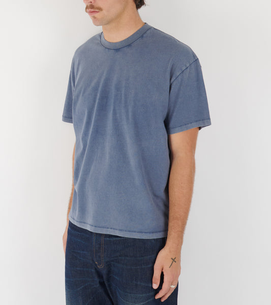 Back Logo Box Tee Old Sea