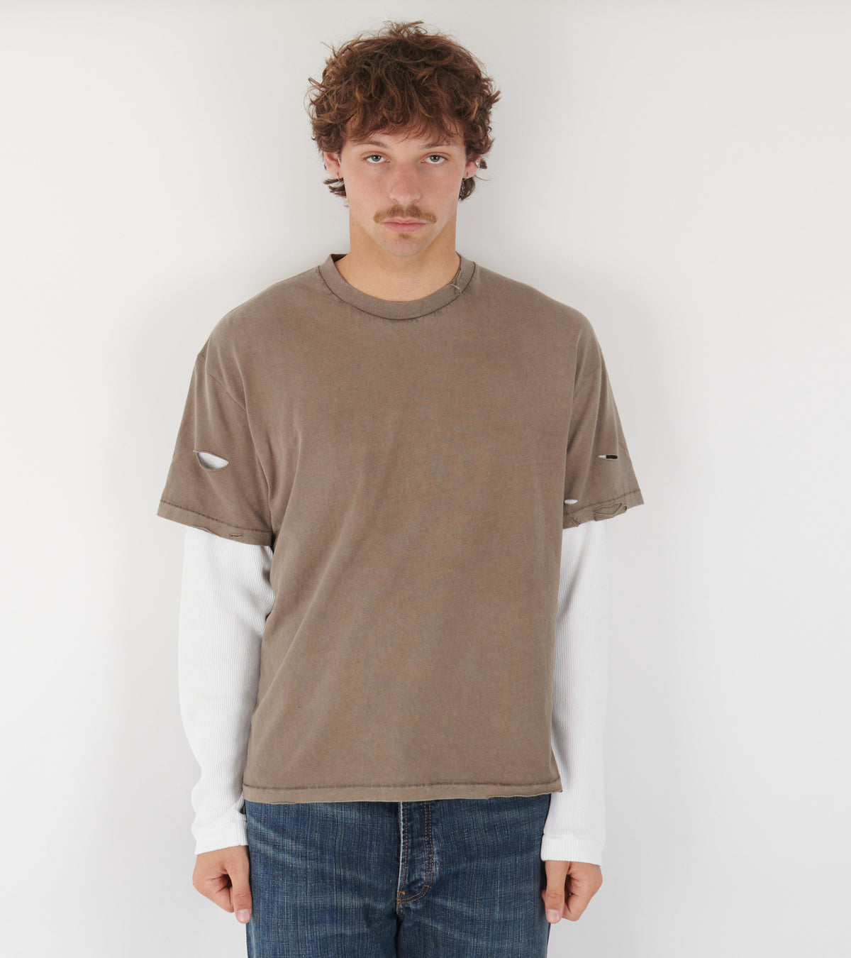 Layer Box Tee Hickory