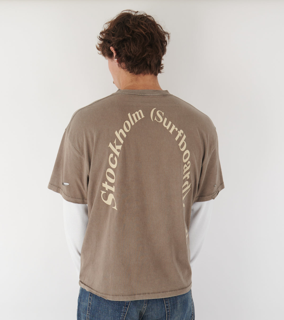 Layer Box Tee Hickory