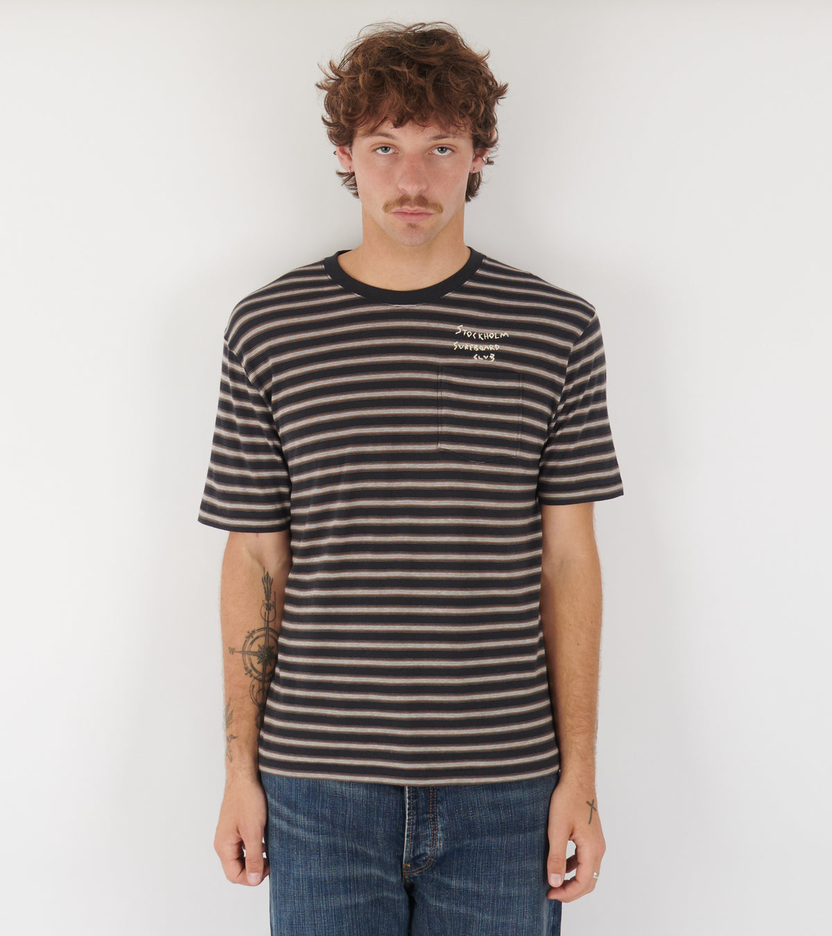 Franz Pocket Tee Stripe