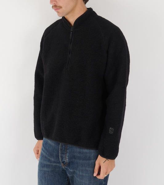 Kaldi Half Zip Black
