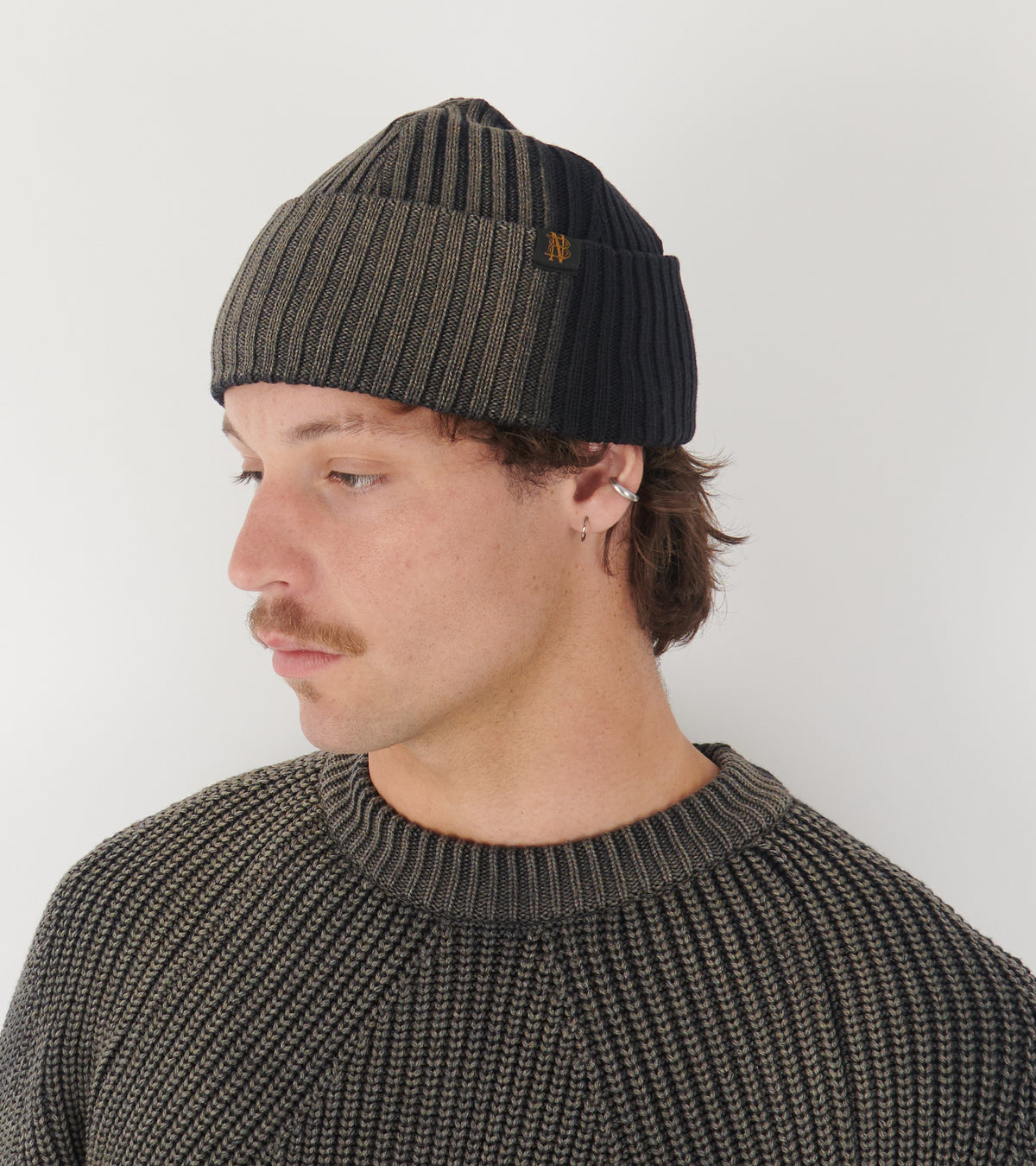 Two Tone Wool Beanie