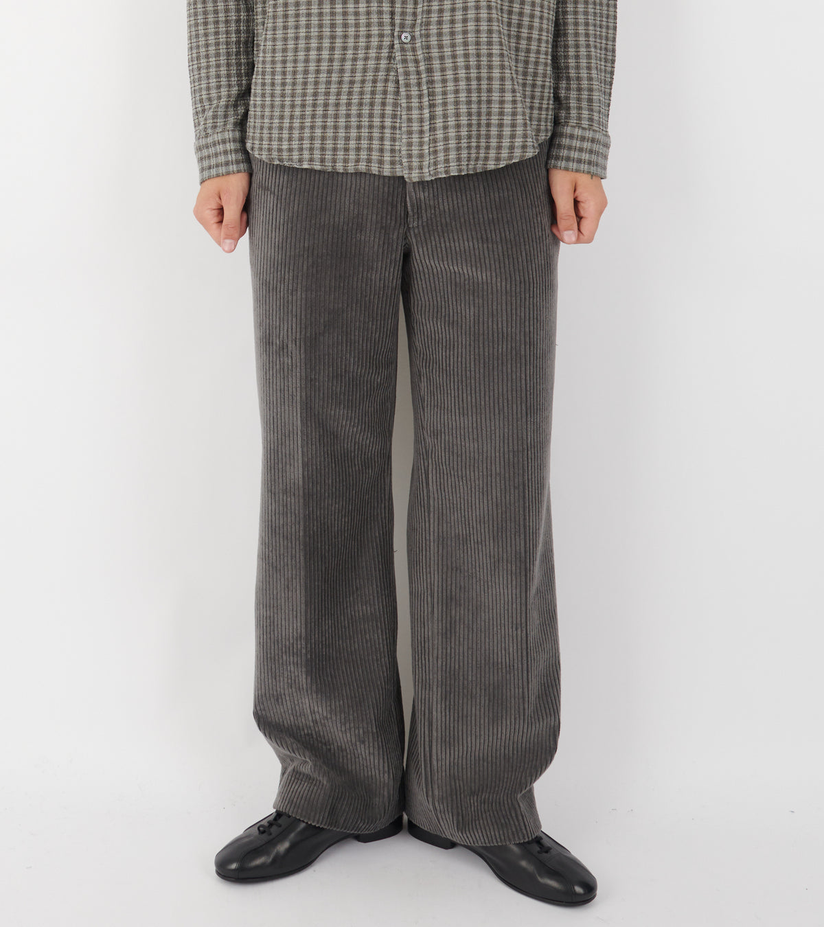 Bridge Trouser Cord Light Grey