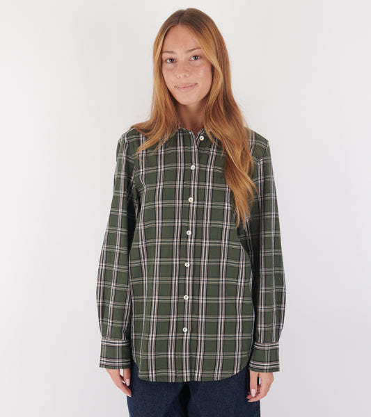 Nico Shirt Green/White Check