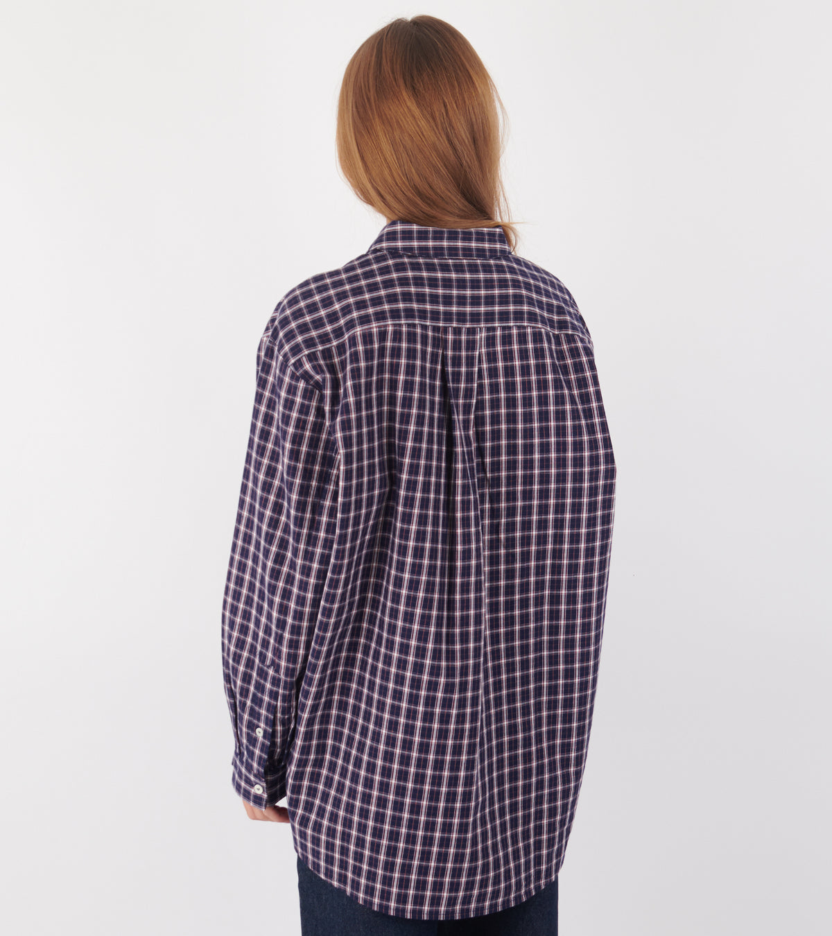 Edgar Shirt Navy/White/Red Check