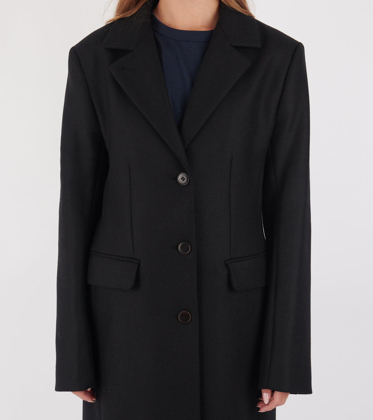 Mavis Coat Black