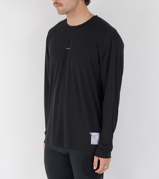 AuraLite Long Tee Black SA