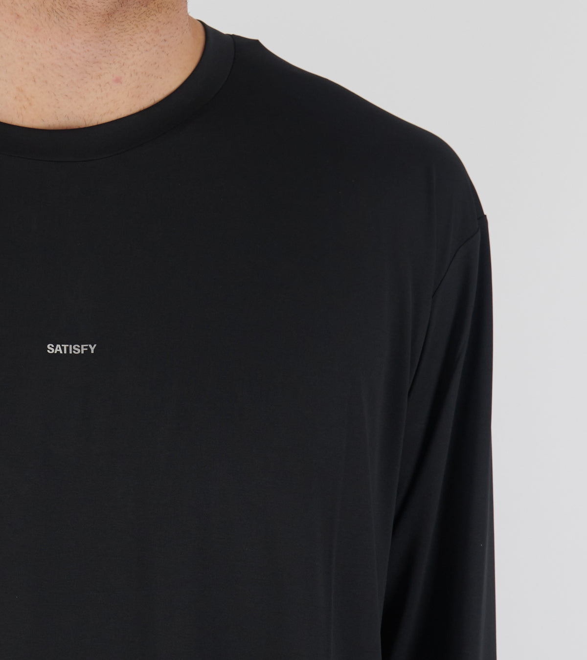 AuraLite Long Tee Black SA