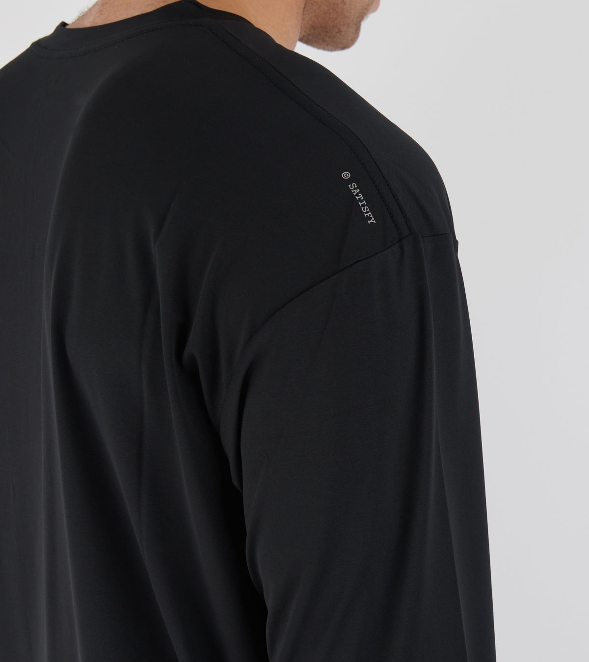 AuraLite Long Tee Black SA