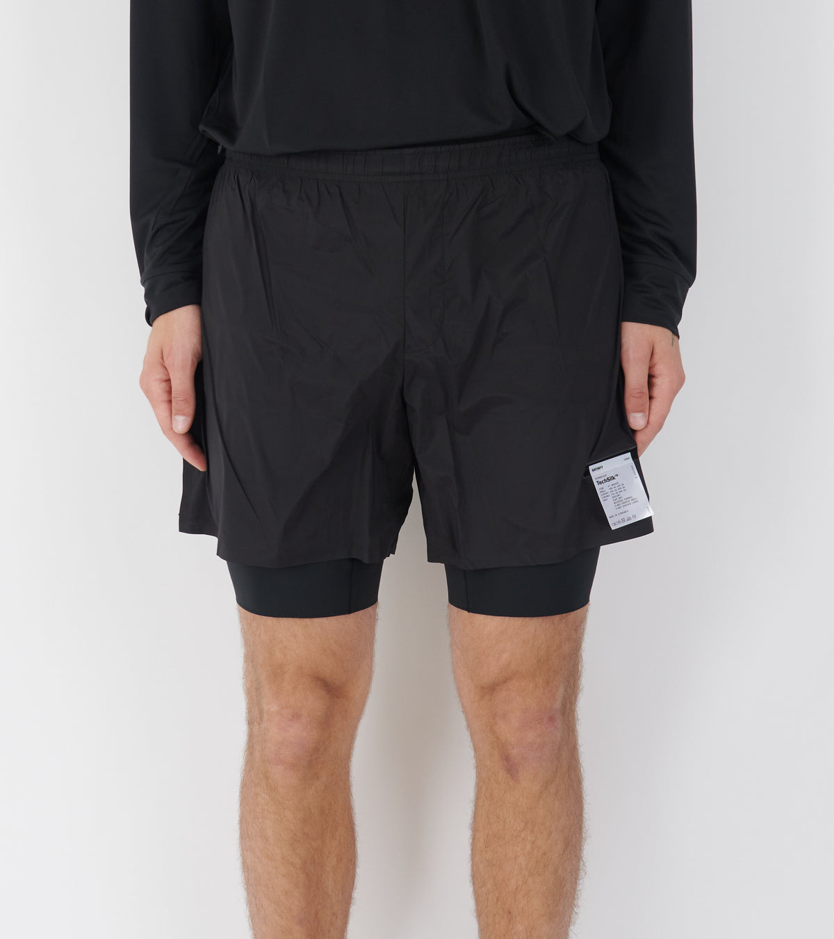 TechSilk 8 Shorts Black