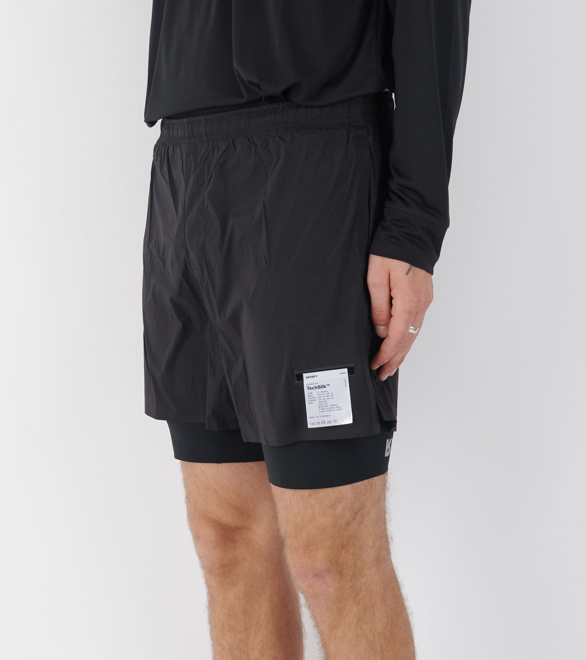 TechSilk 8 Shorts Black