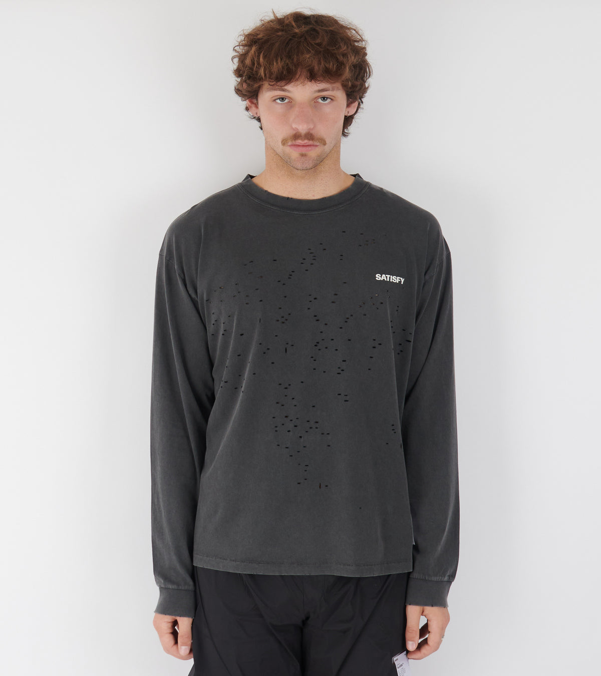 MothTech Long Tee Aged Black SAB