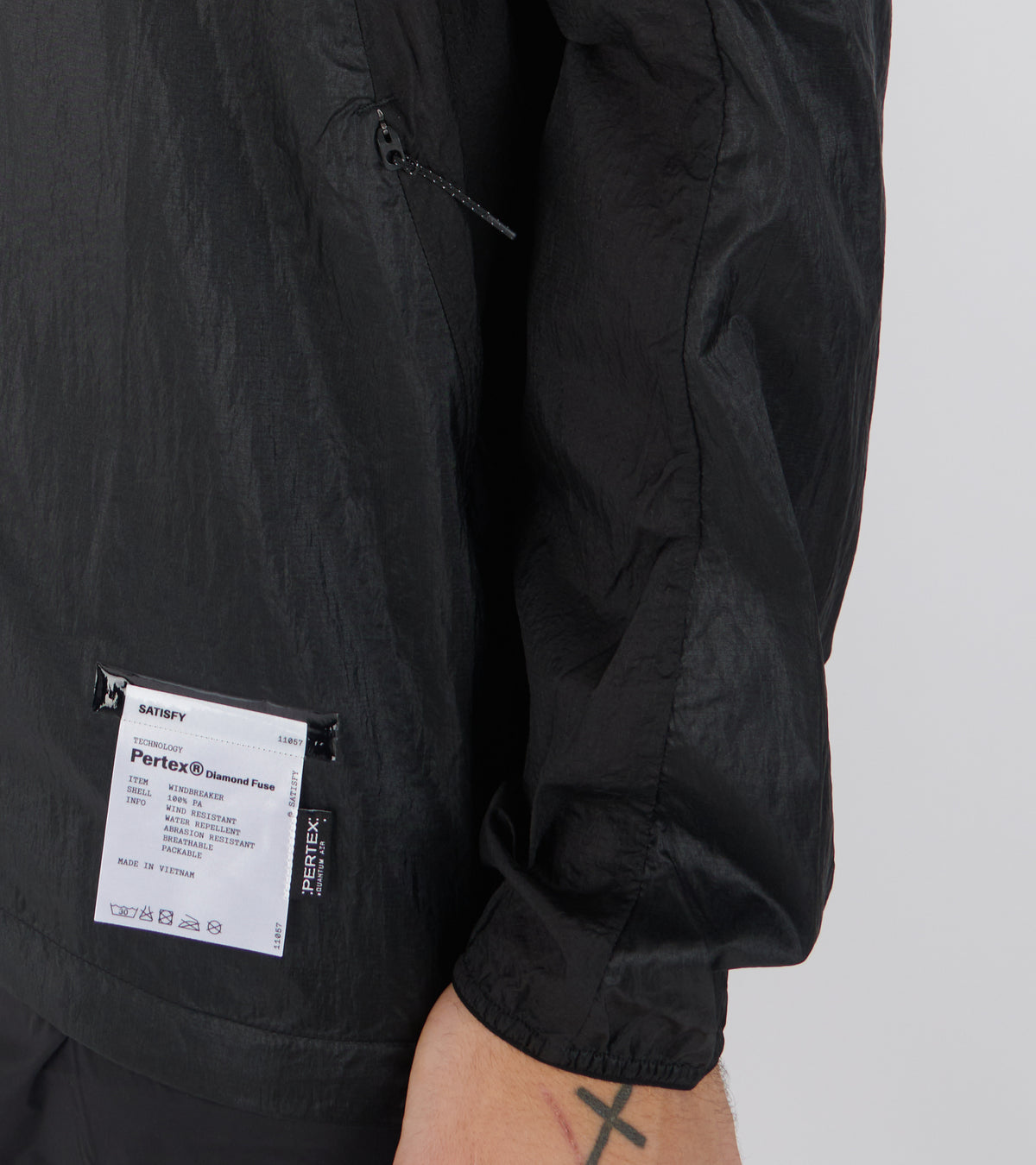 Pertex Diamond Fuse Windbreaker Black SA