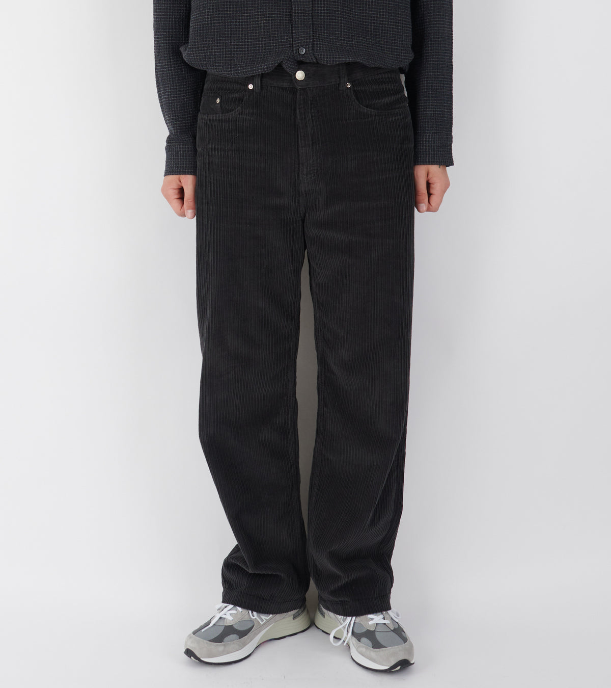 Corduroy Trousers Anthracite