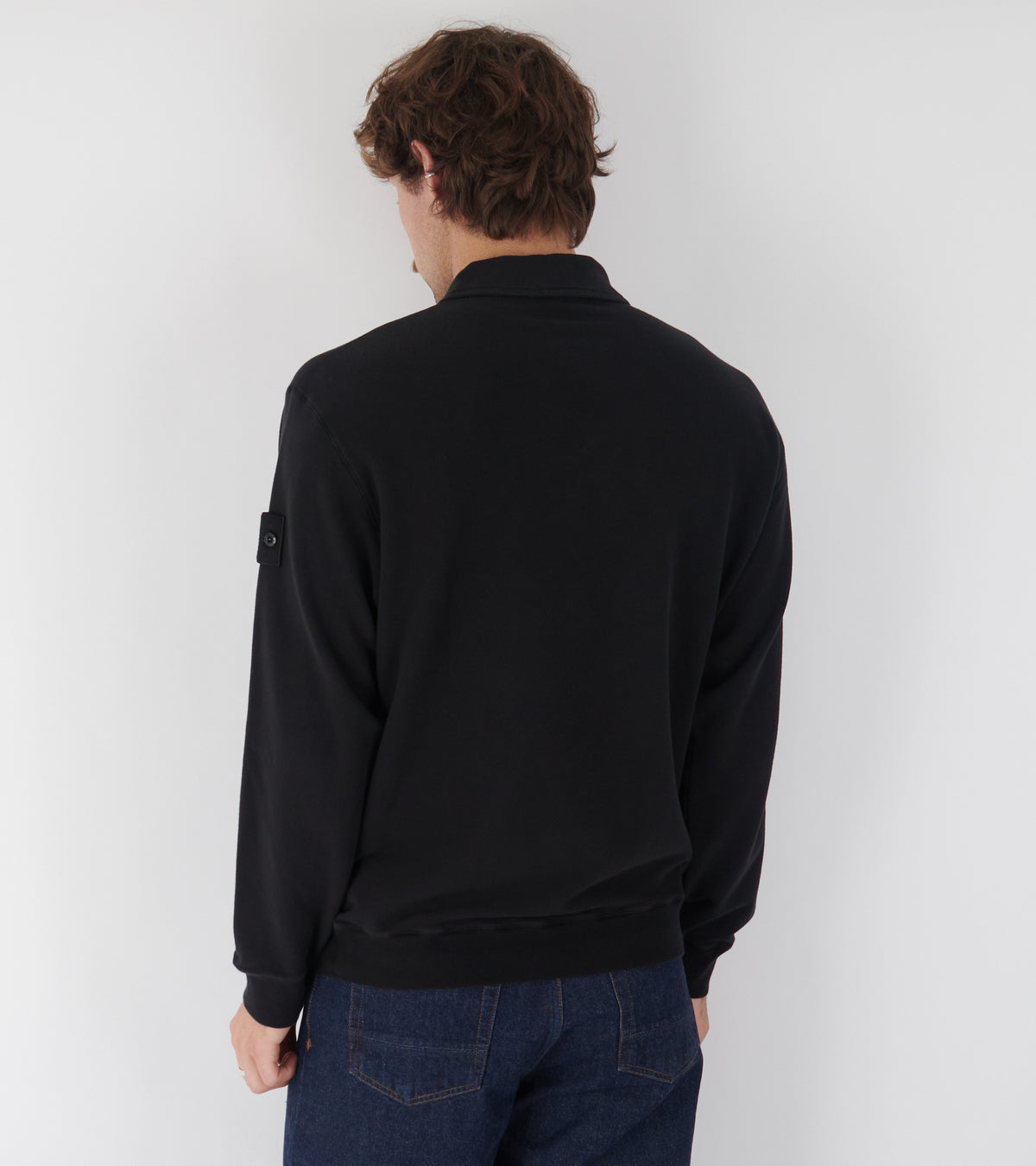 Ghost Polo Sweatshirt Black