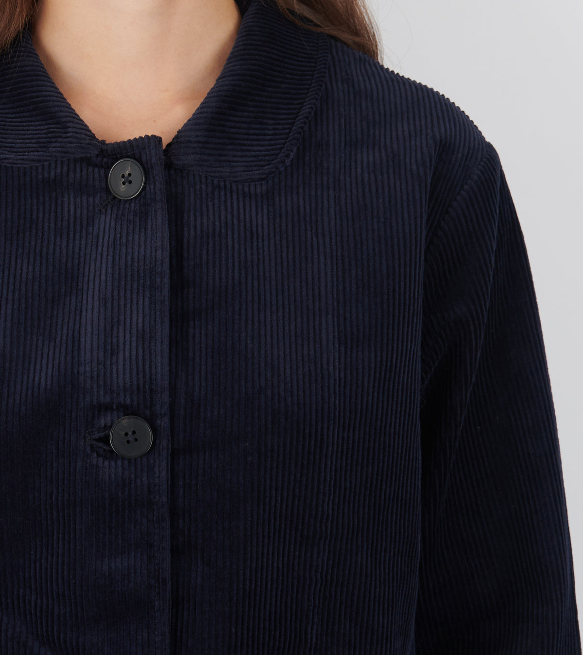 Cotton Cord Jacket Dark Navy