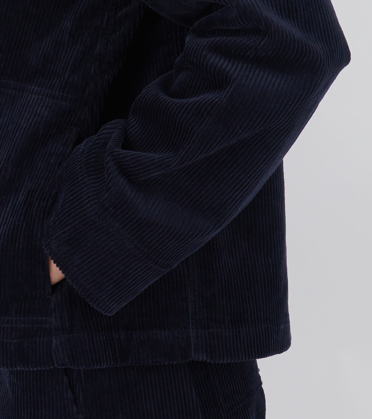 Cotton Cord Jacket Dark Navy