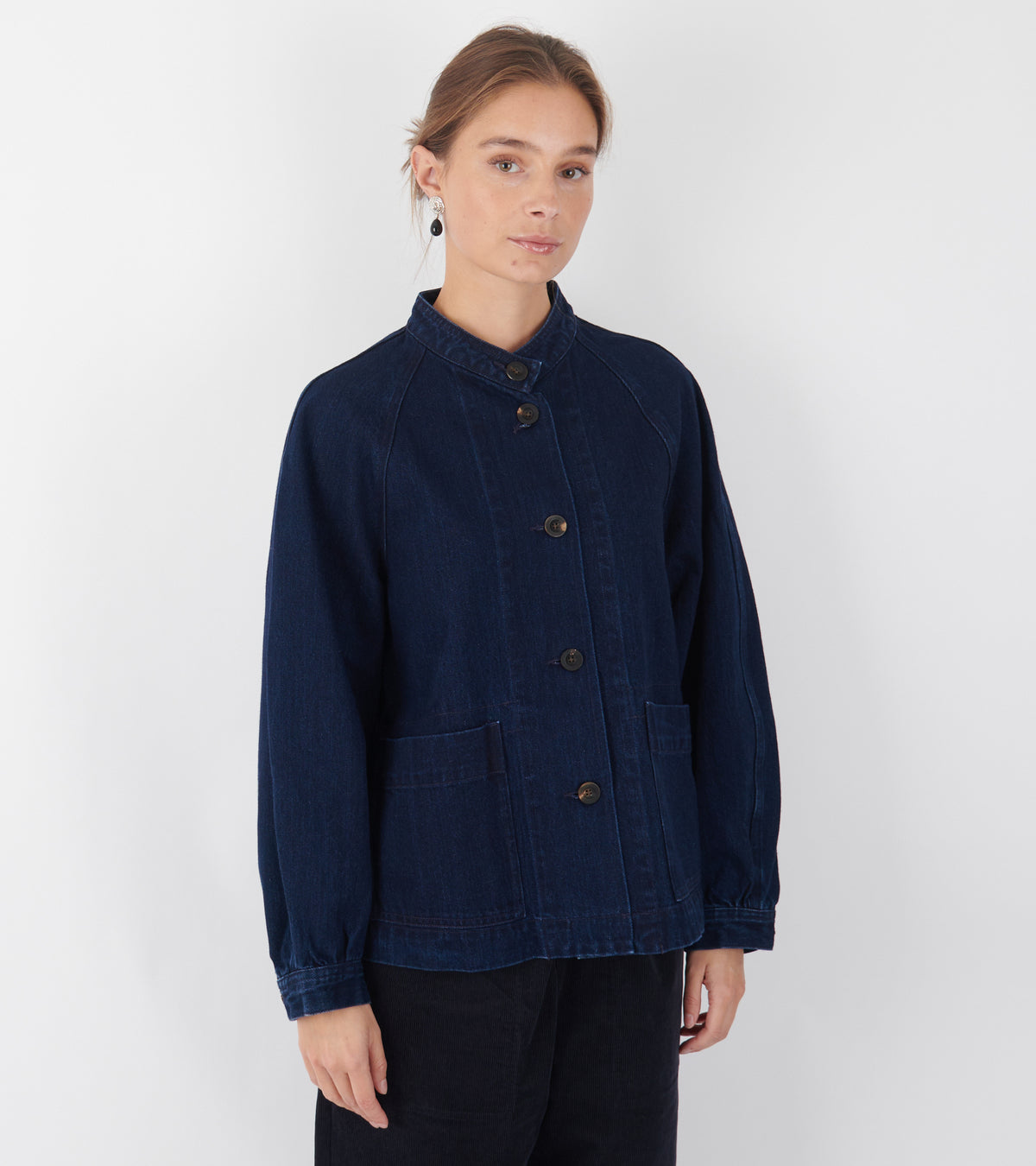 Japanese Indigo Denim Workwear Jacket Indigo