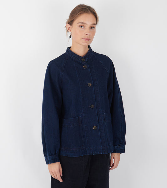 Japanese Indigo Denim Workwear Jacket Indigo