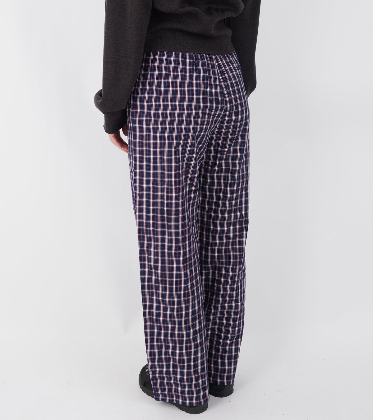 Jasmine Pants Navy/White/Red Check