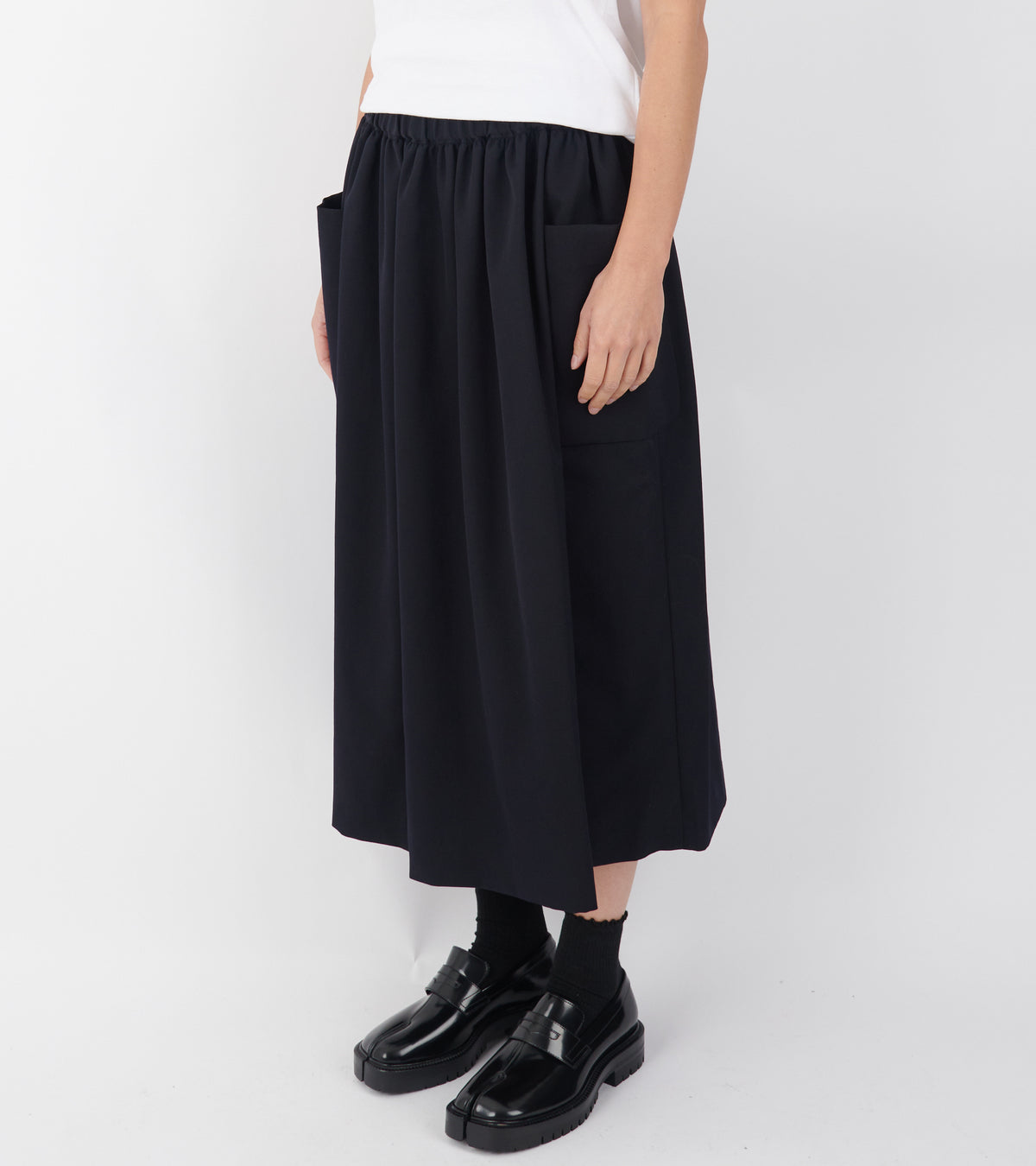 Pocket Skirt Navy
