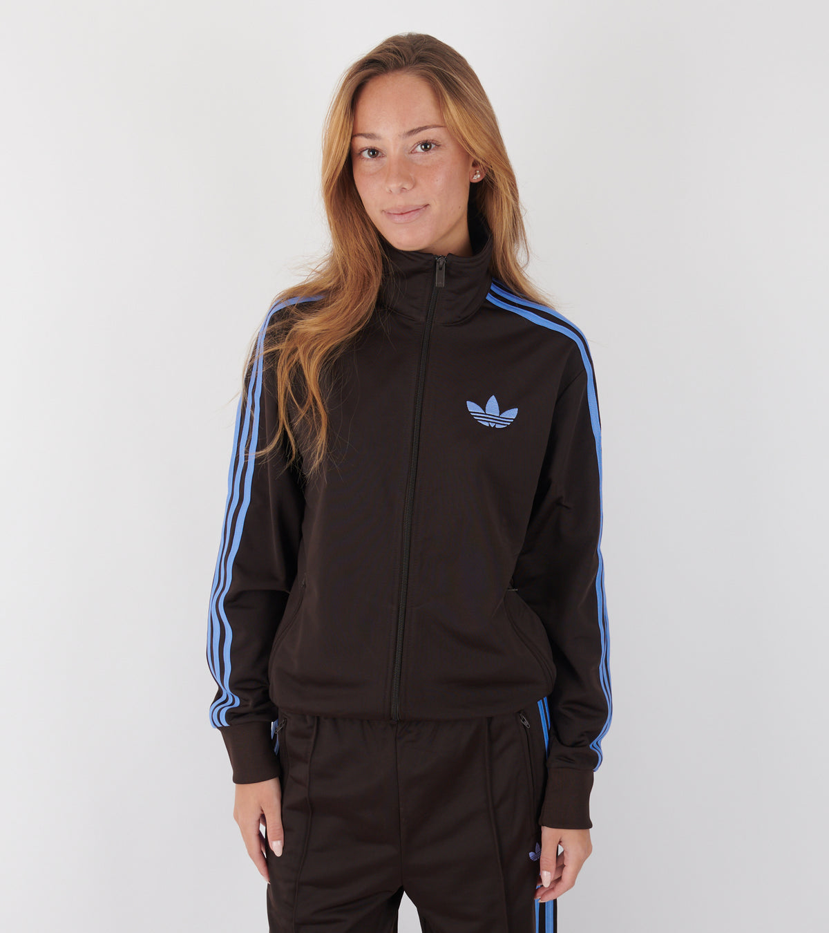 Firebird Loose Track Top Aurora Coffee / Blue Fusion