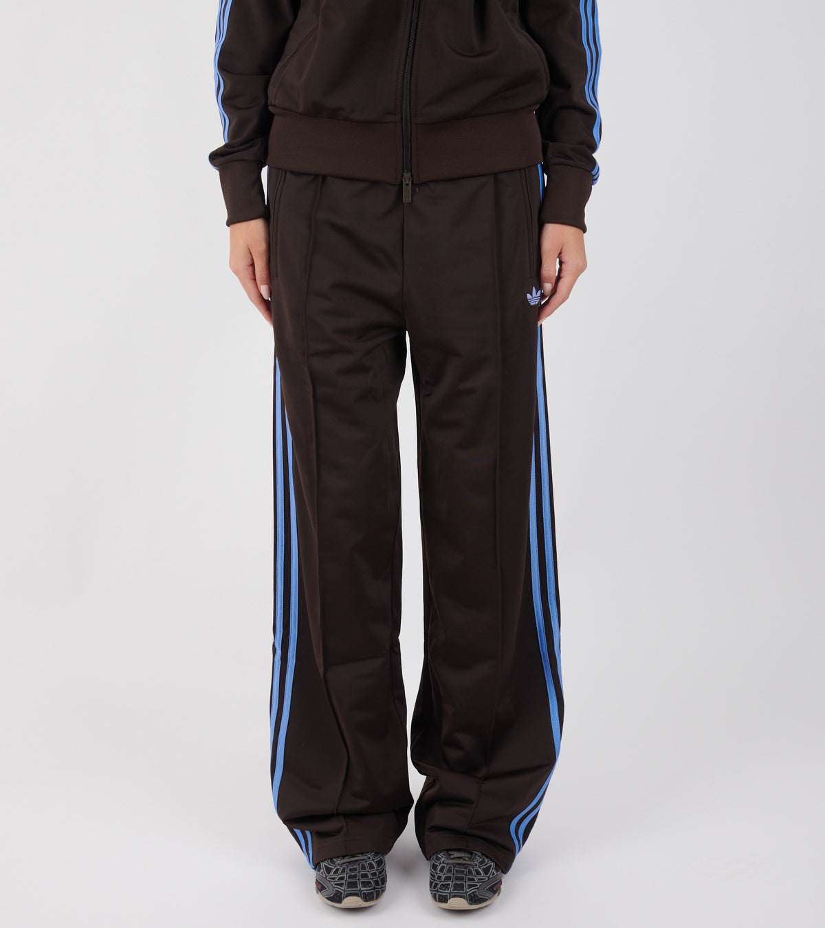 Firebird Loose Track Pants Aurora Coffee / Blue Fusion