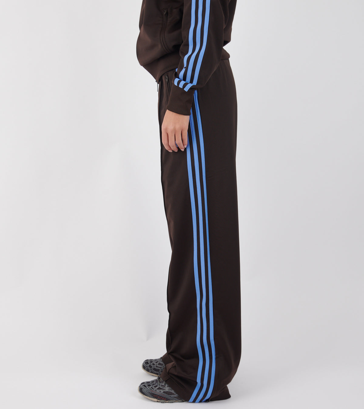 Firebird Loose Track Pants Aurora Coffee / Blue Fusion