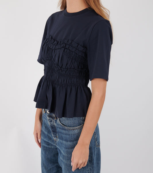 Vilde T-shirt Jersey Navy