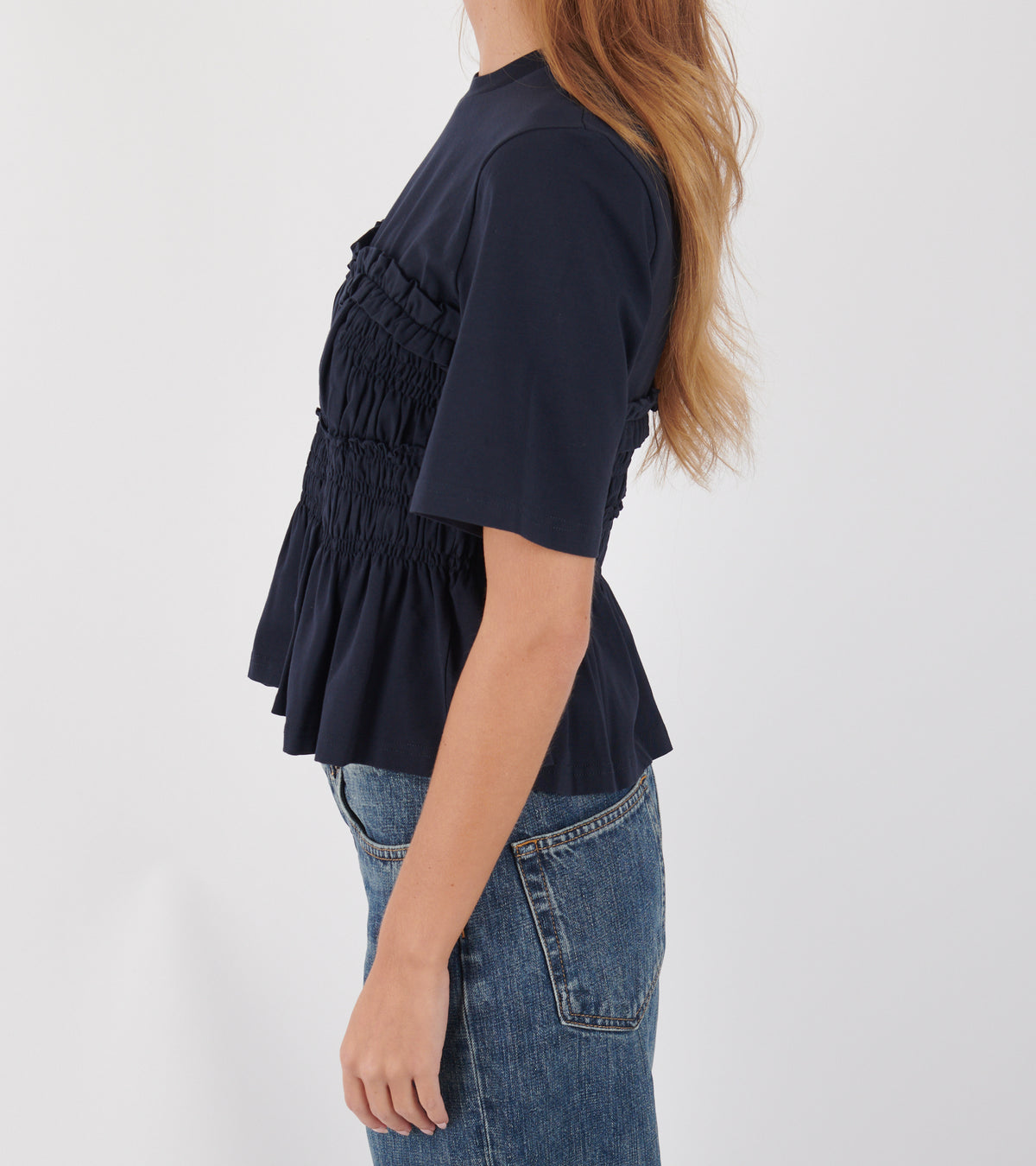 Vilde T-shirt Jersey Navy