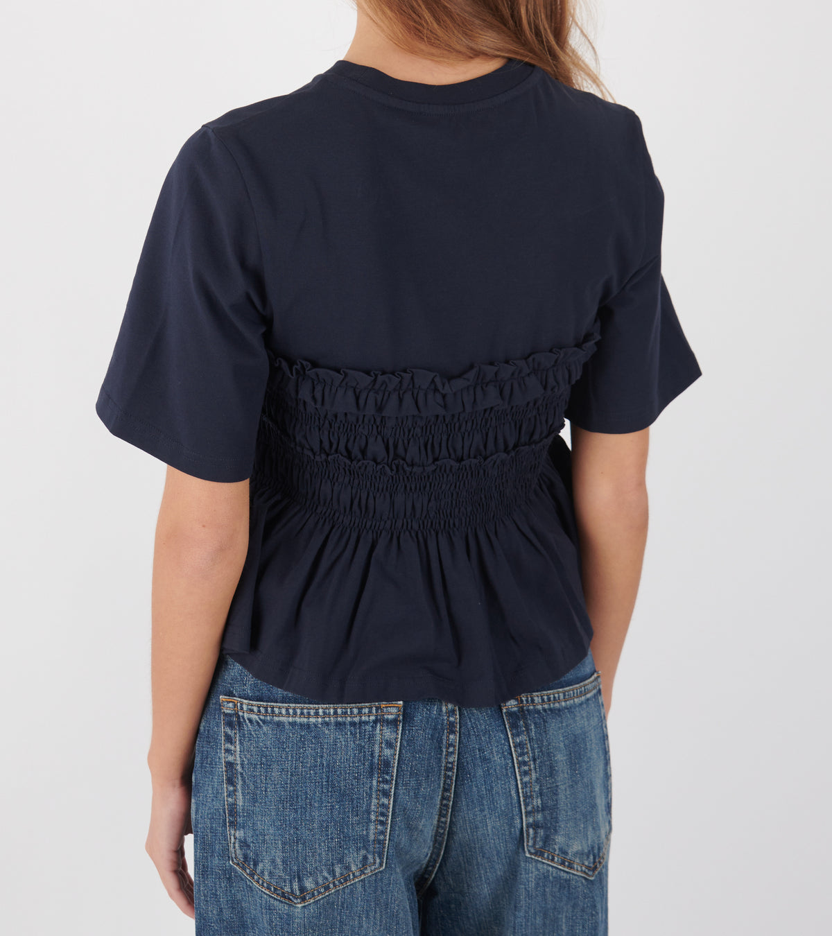 Vilde T-shirt Jersey Navy