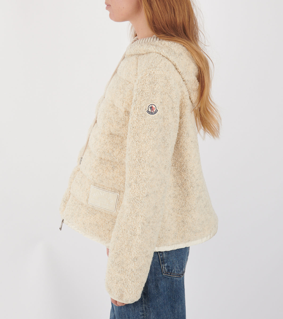 Aperta Zip-Up Cardigan Off-white