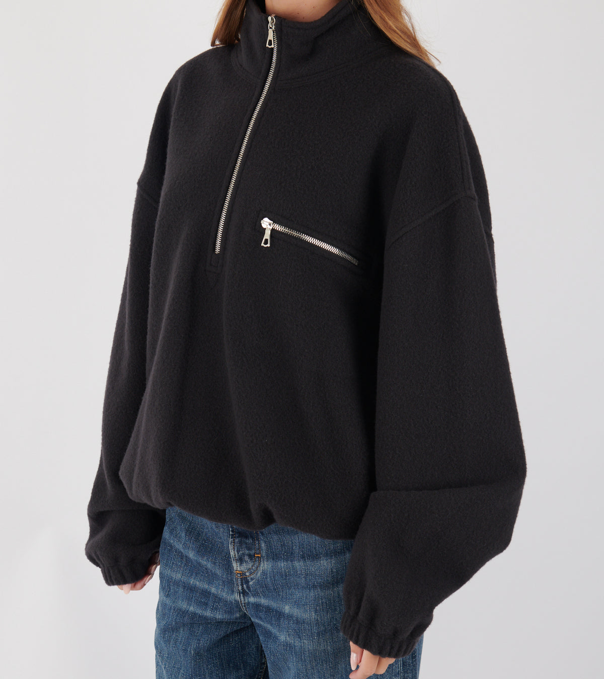 Polar Fleece Charbon