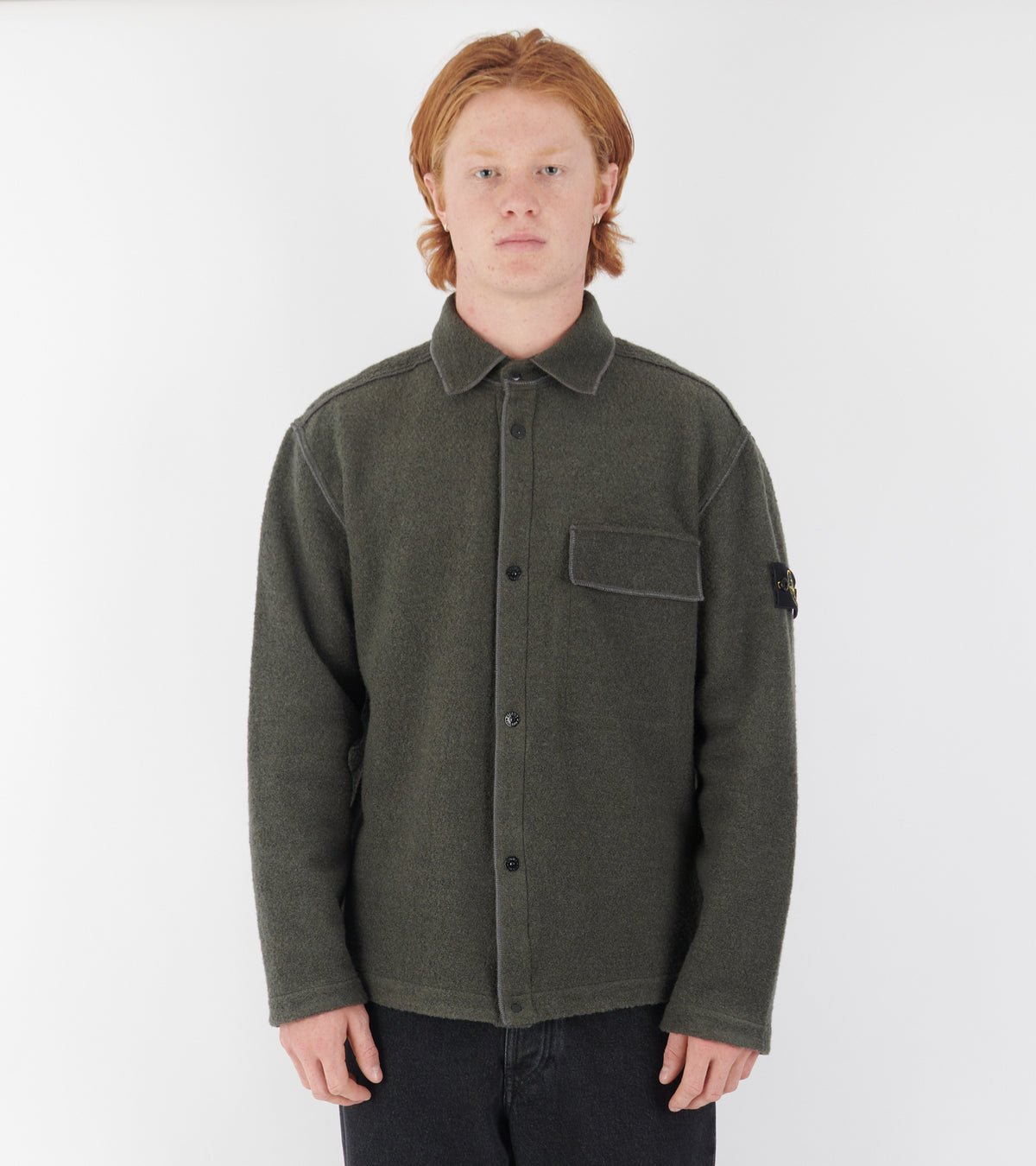 Utility Overshirt Dusty Green