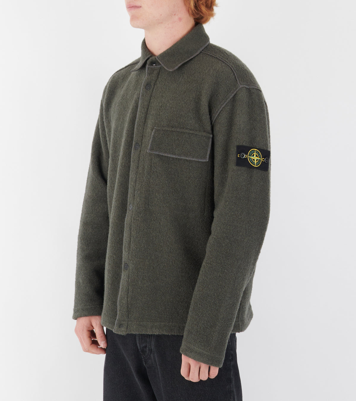Utility Overshirt Dusty Green