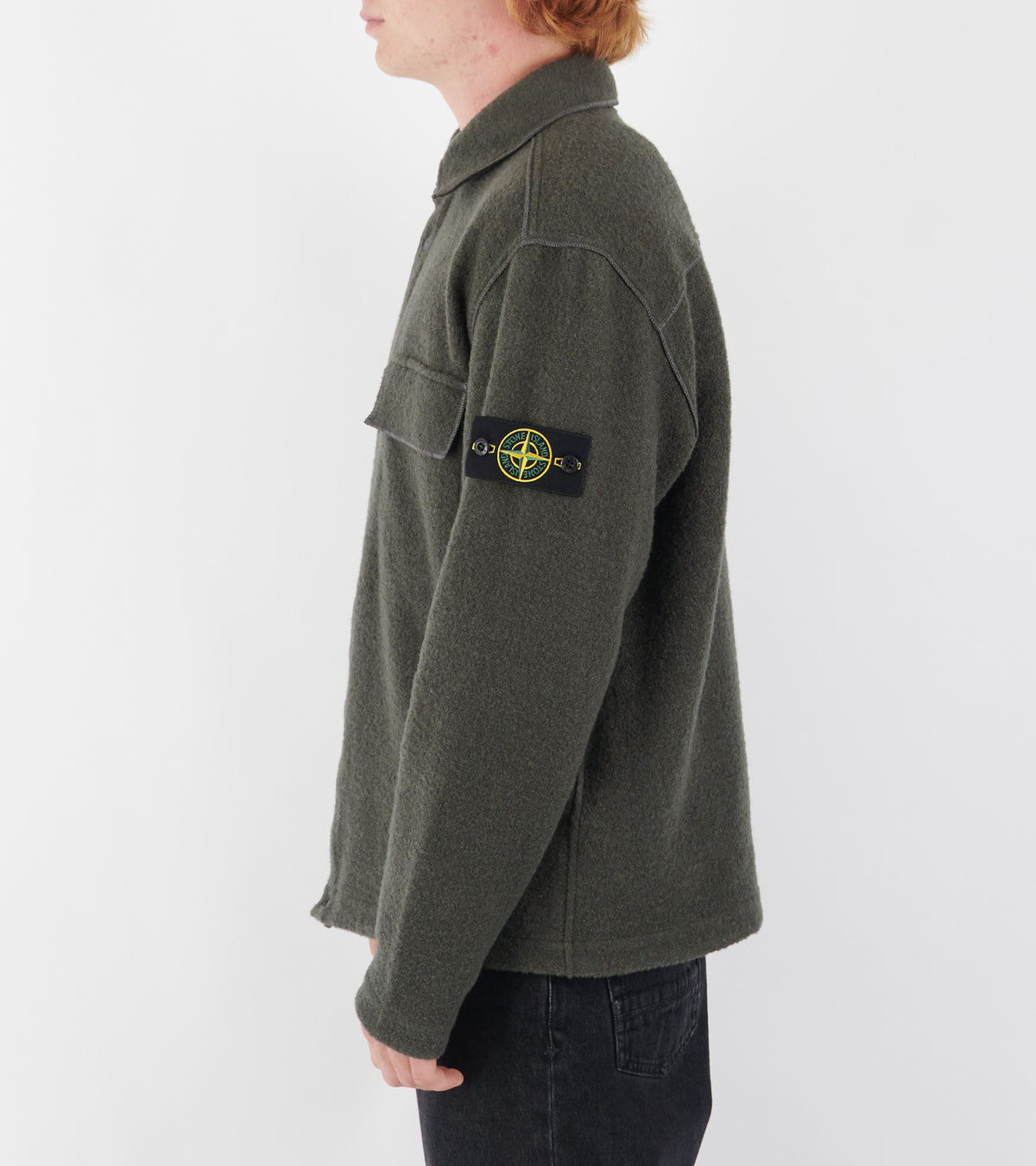 Utility Overshirt Dusty Green