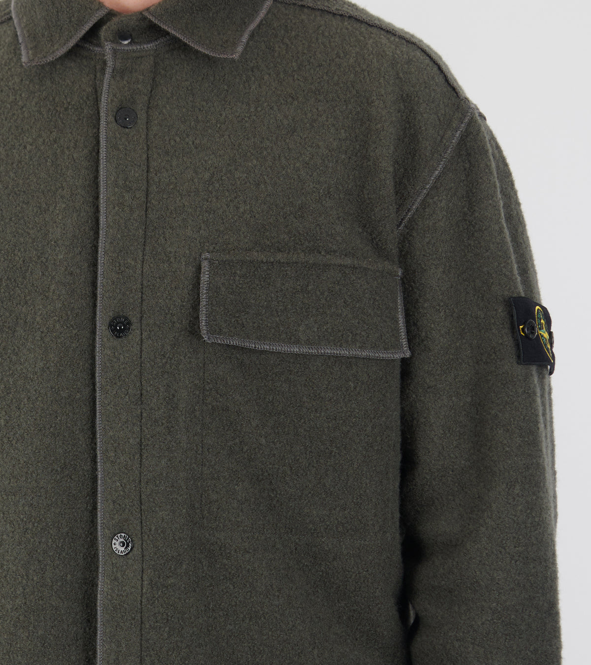 Utility Overshirt Dusty Green