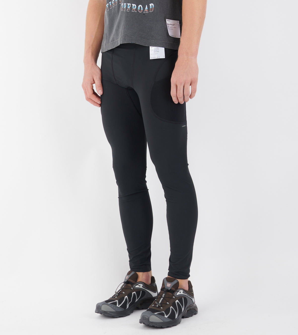 TechSilk Evo Cargo Tights Black