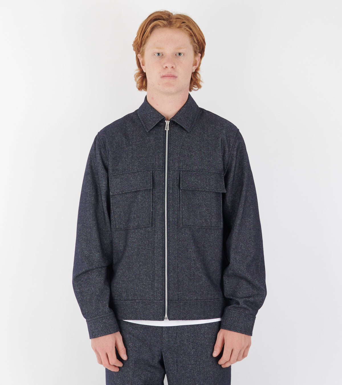 Men's Zip Jacket Navy