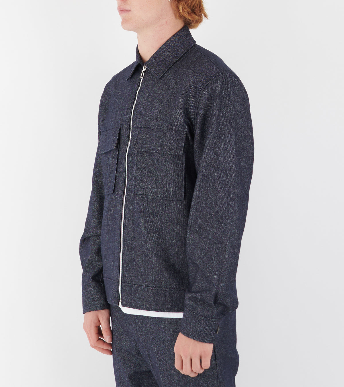 Men's Zip Jacket Navy