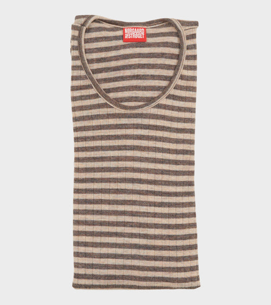 101 Wool Rib Brown/Camel