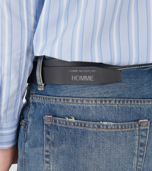 Leather Belt Black